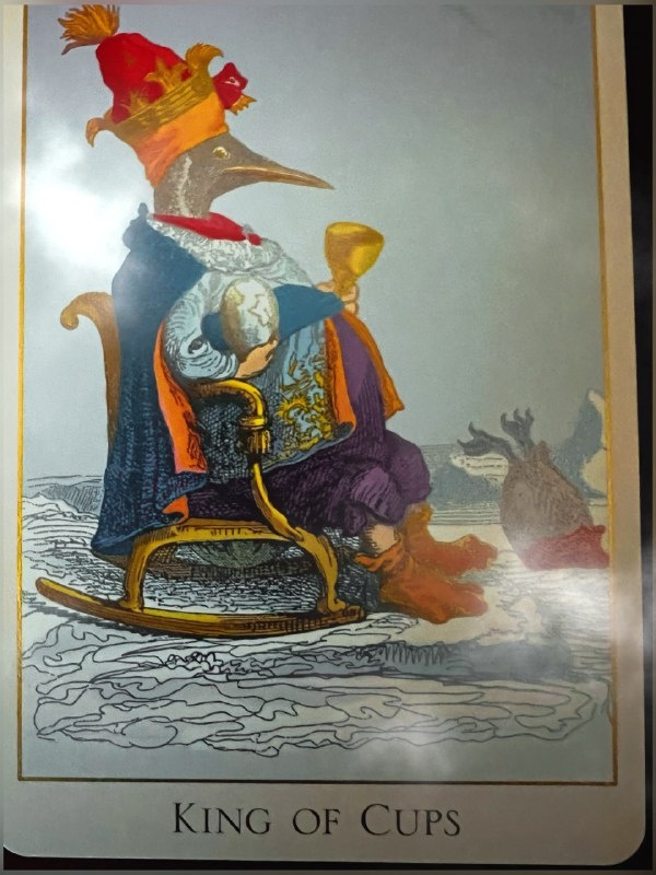 Король Кубков/Чаш в Таро "Фантастического зверинца"