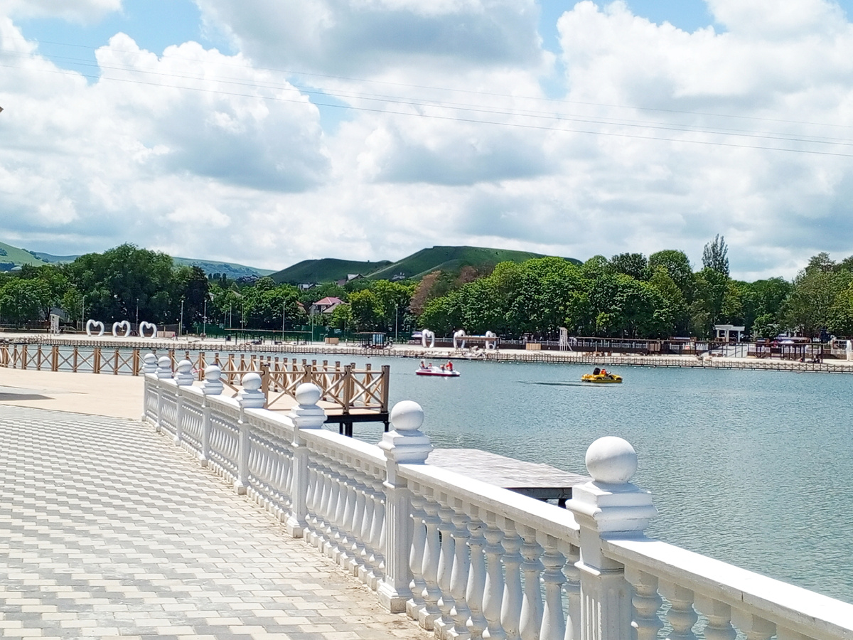 Старое озеро в Кисловодске.