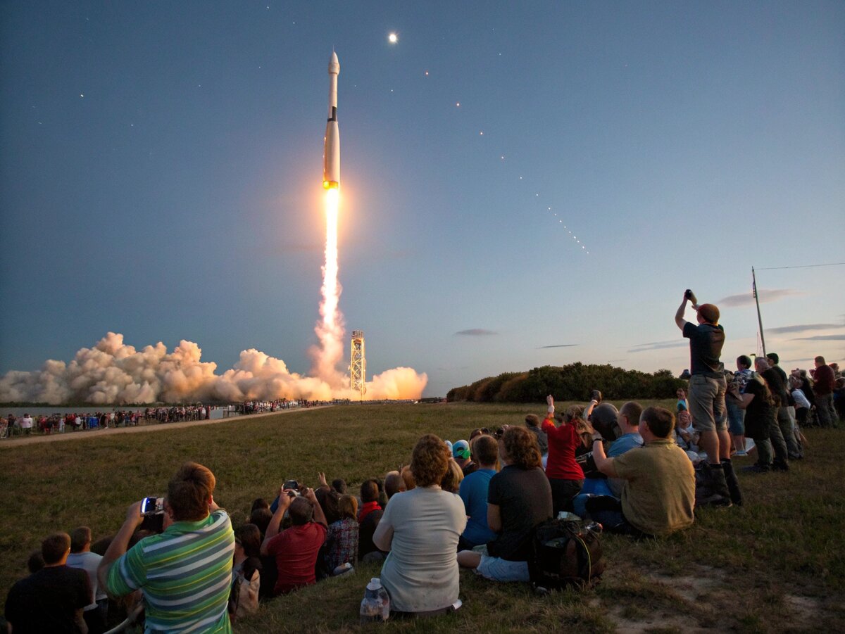 Запуск ракеты Falcon 1