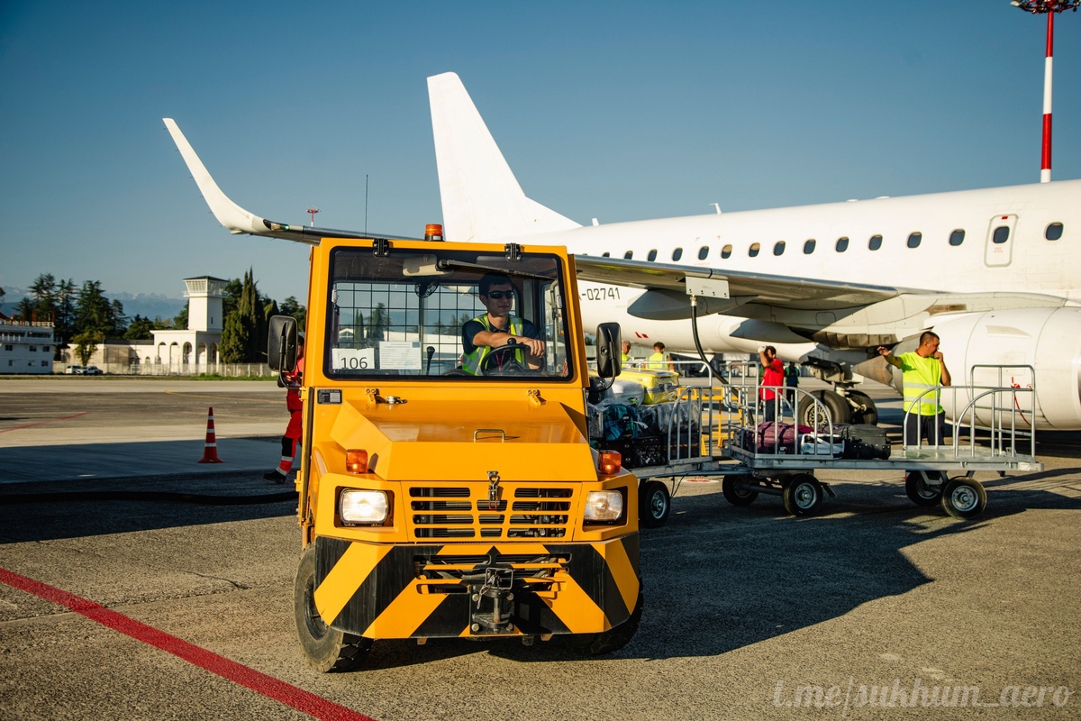    Фото: Telegram/Международны1 аэропорт Сухум