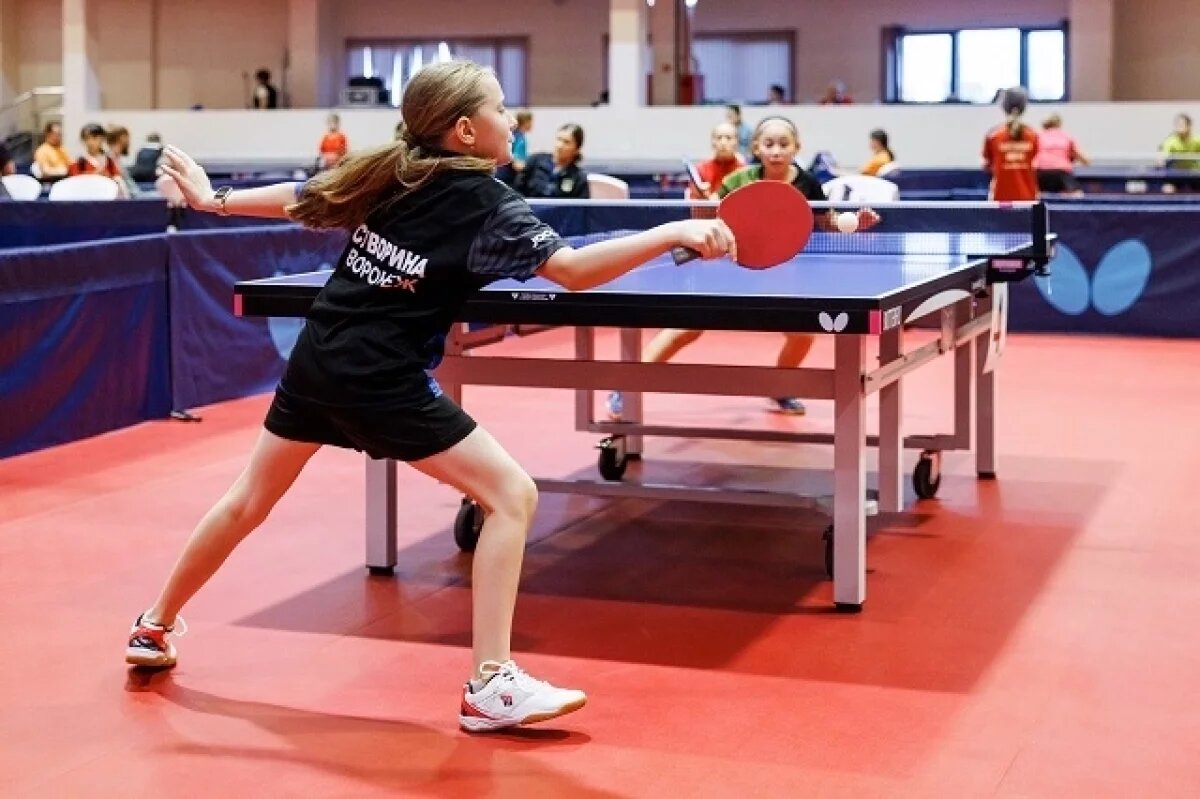    На Урале проходит международный детский турнир по настольному теннису