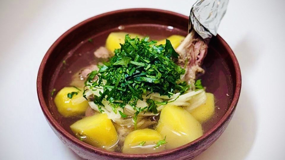 Готовим калмыцкий суп "Махан", а заодно учимся варить чистейший прозрачный бульон