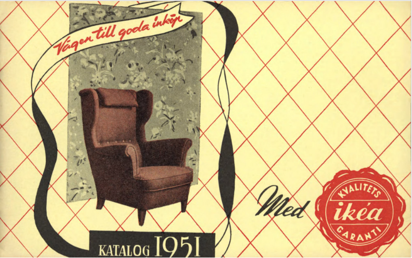 Обложка первого каталога, 1951г