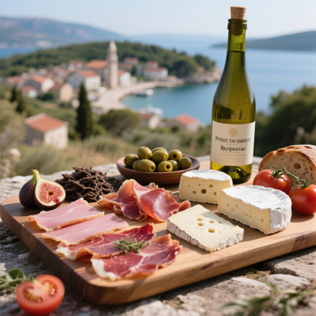 Празька шолта (Pršut i škripavac)