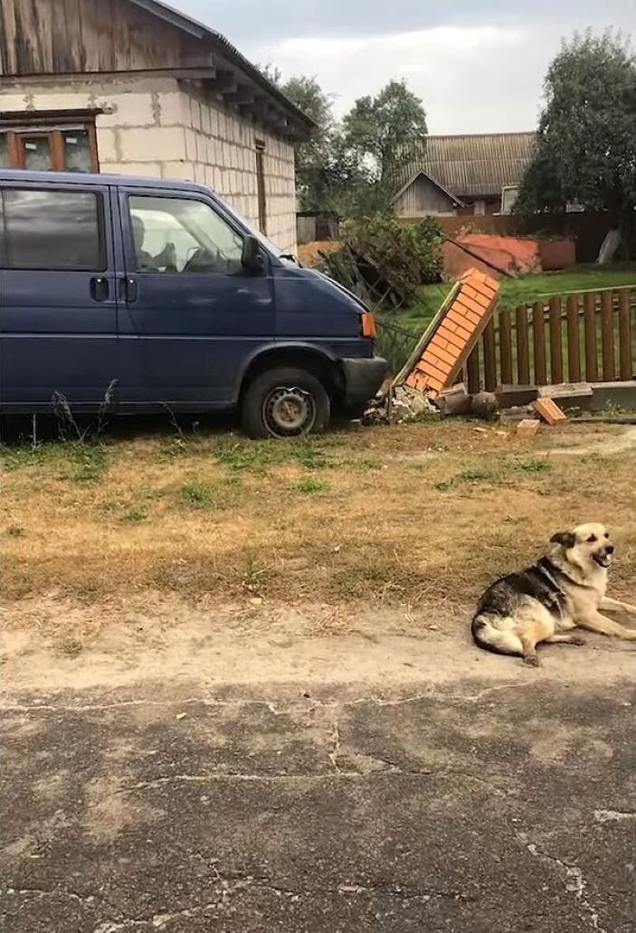    В Ровенской области пьяные сотрудники ТЦК на авто разгромили заборы жителям села