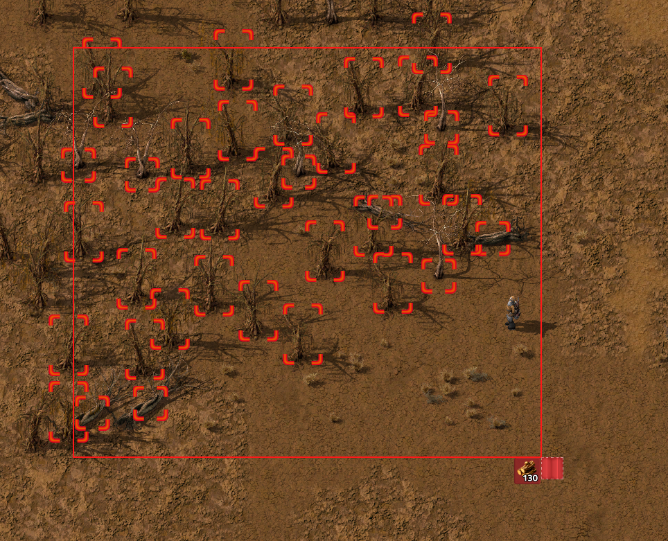 Повторно выделив область, зажмите Shift, чтобы отменить удаление