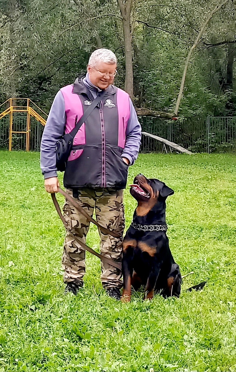 Андрей Александров, капитан команды кинологического центра "Атаман"