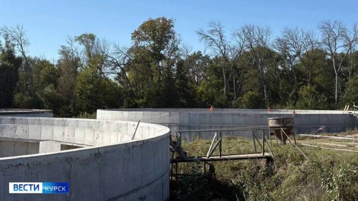    Во время визита в Курск Ирек Файзуллин посетил очистные сооружения областного центра