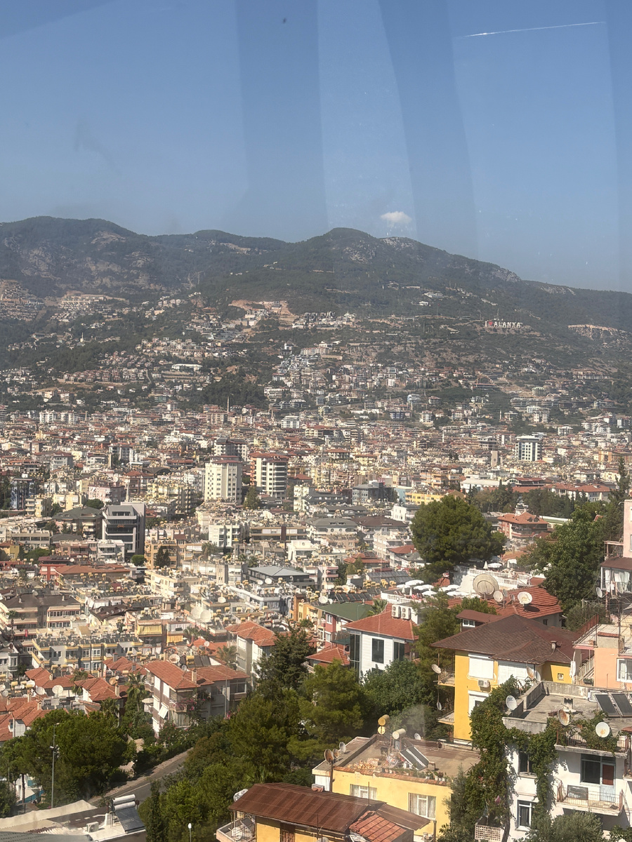 Алания, вид с фуникулера