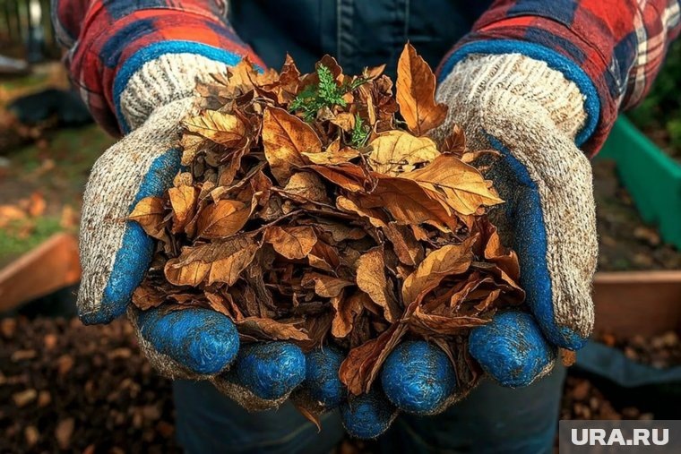    Для удобрения почвы чаще всего используют листья березы