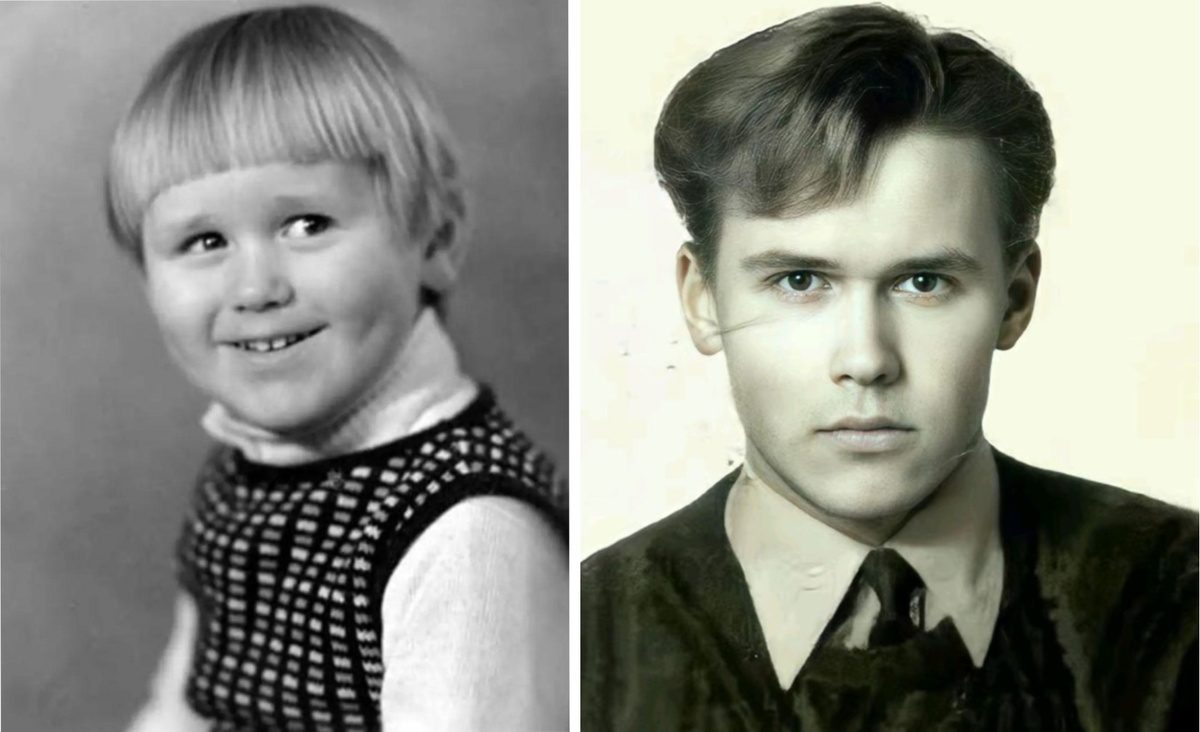 Максим в детстве и в юности