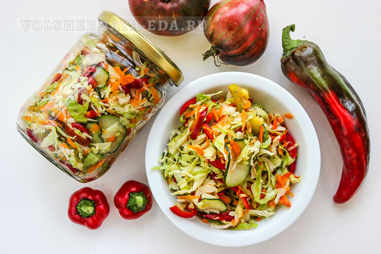 Салат "Чаламада" на зиму