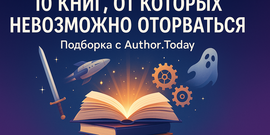 10 захватывающих книг, от которых невозможно оторваться