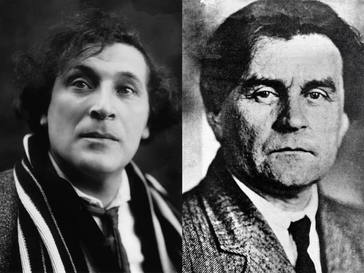 Марк Шагал и Казимир Малевич