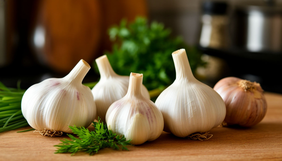 Каждый китаец в среднем съедает около 13-16 кг чеснока в год.