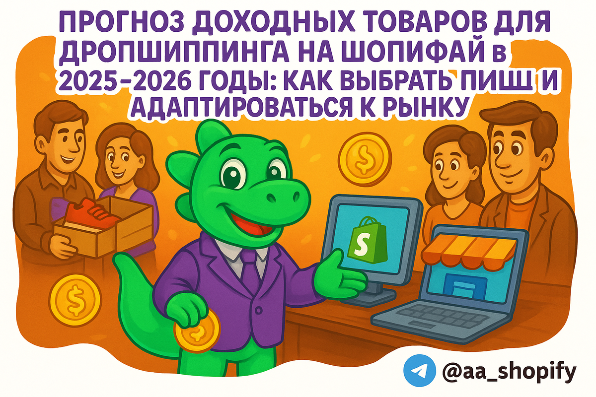    Прогноз доходных товаров для дропшиппинга на Шопифай в 2025-2026 годы: как выбрать прибыльные ниши и адаптироваться к рынку aa_ecom