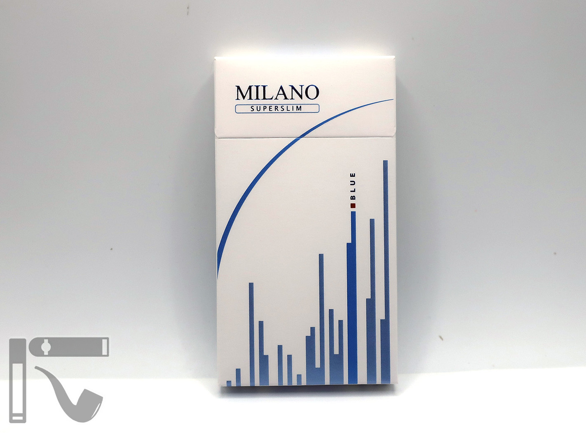 Сигареты Milano Blue. Фото: © канал "Уголок Курильщика"