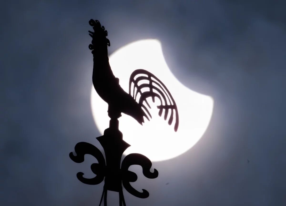    Солнечное затмение.