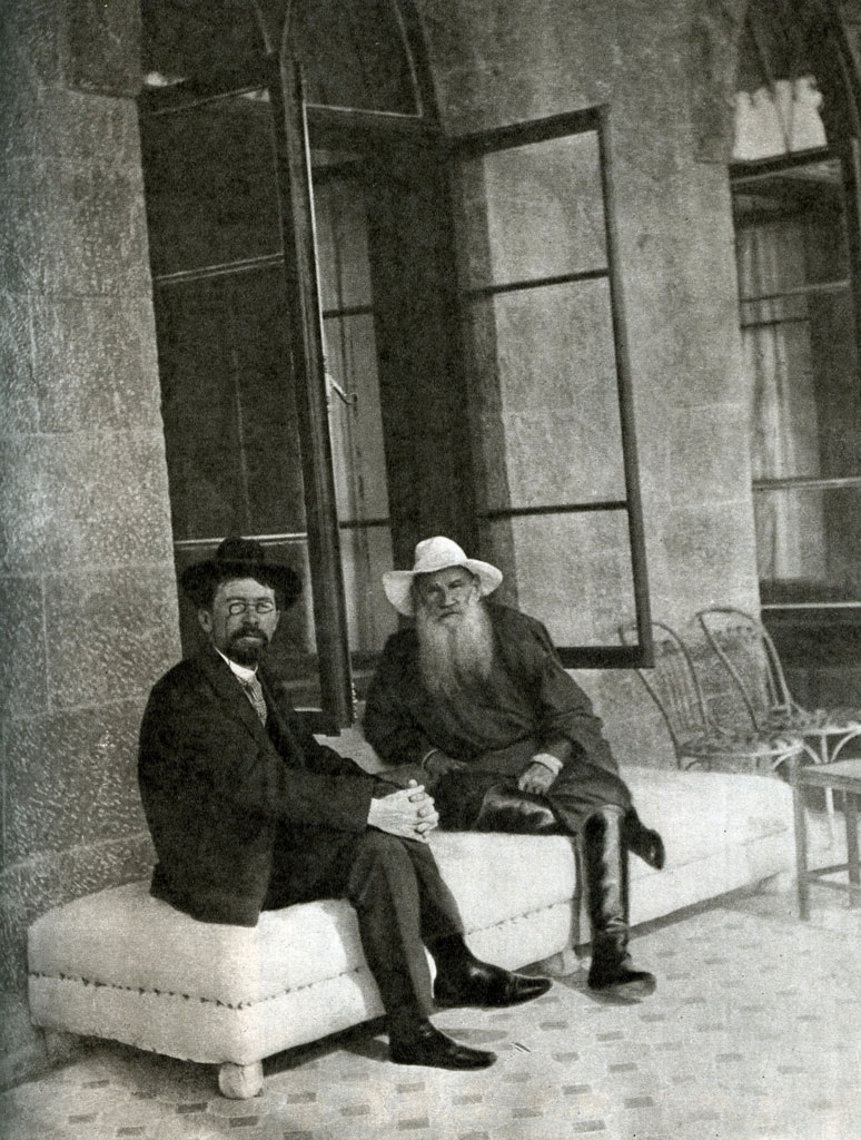 А.П.Чехов и Л.Н.Толстой
