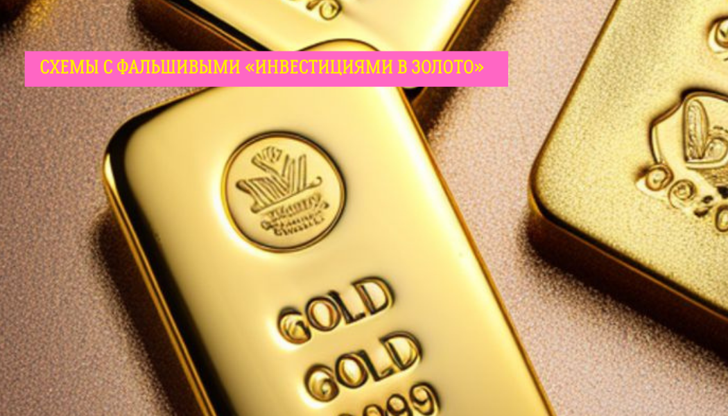 Схемы с фальшивыми «инвестициями в золото»