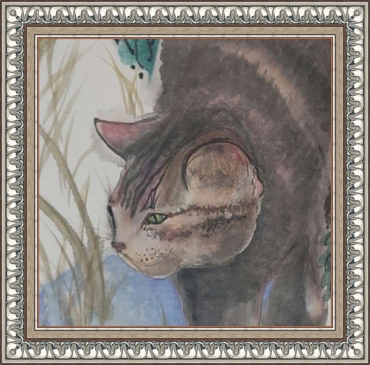 Кот Варселий. Рисунок автора.