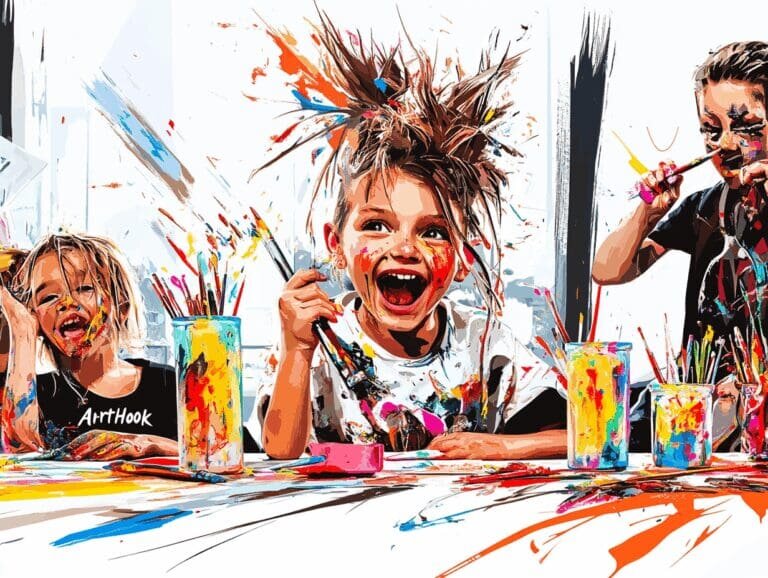    Как развлечь детей на празднике: 10 волшебных идей для незабываемого творчества Art-Hook.Ru