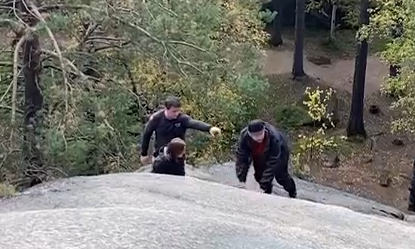     Дети с ограниченными возможностями здоровья покорили «Столбы»