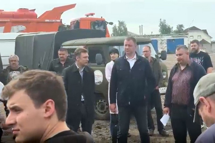 Кадр из видео участников майских протестов