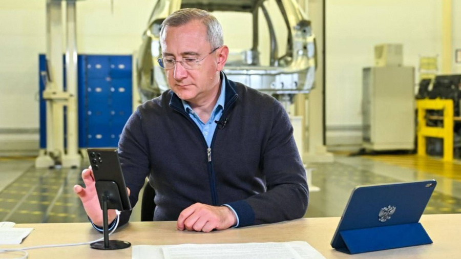 Шапша общается с народом