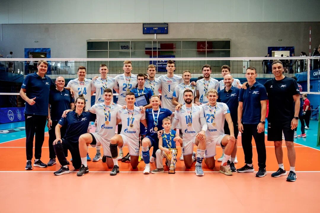 Перед стартом сезона петербургский "Зенит" выиграл традиционный турнир памяти Вячеслава Платонова. Фото: волейбольный клуб "Зенит" ( Санкт-Петербург)
