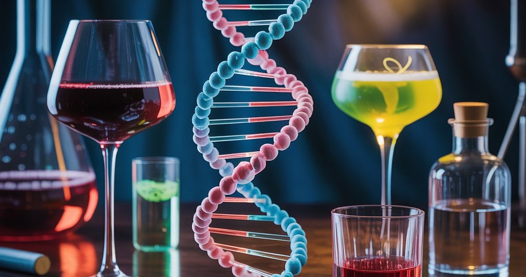 🧬 Ген пьянства: почему вы пьянеете от бокала вина, а ваш друг — от целой бутылки