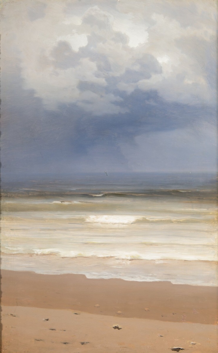    Архип Куинджи. Прибой в дождливый день. 1890-е Фото: Изображение предоставлено Собака.ru пресс-службой Русского музея