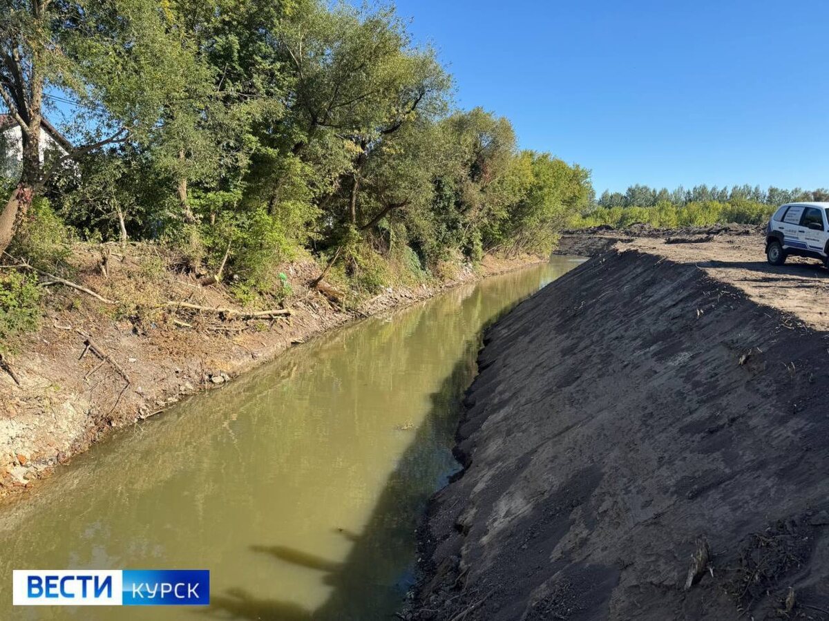    Более 200 млн рублей направят на расчистку курской реки Тускарь