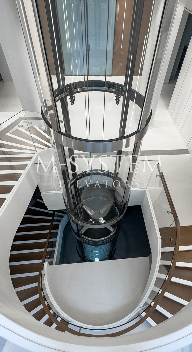 Панорамный лифт в частный дом от компании «М-Систем»