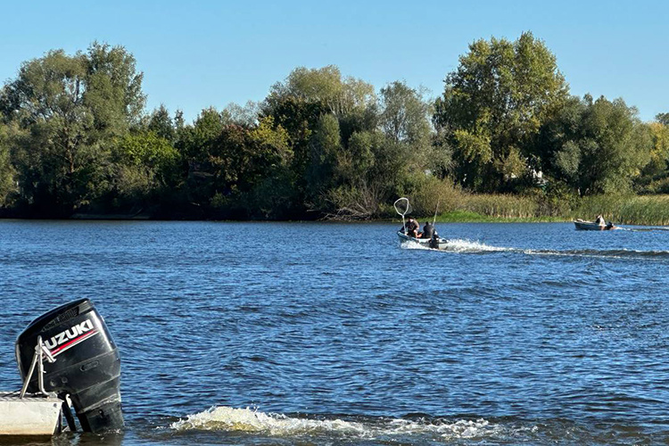    Примерно в 10:40 катера вышли в русло реки Волги — от берега, если объезжать камыш, до открытой воды метров 500. Там, катаясь на большой воде, один из «капитанов» совершил опасный маневр, рассказывают наши источники.   
Фото: Илья Зима