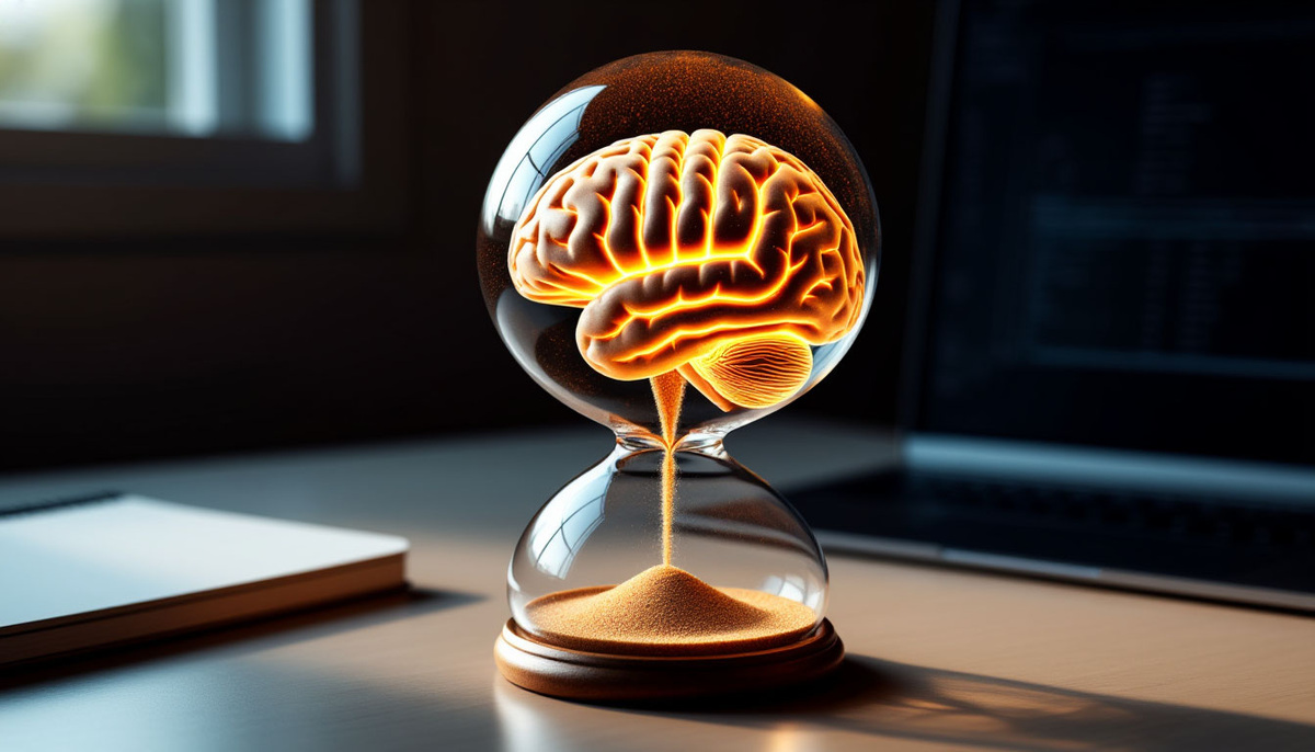 Это лишь песок в часах. Но песок можно перевернуть. Готовы узнать, как спецслужбы взламывают код молодости мозга? 