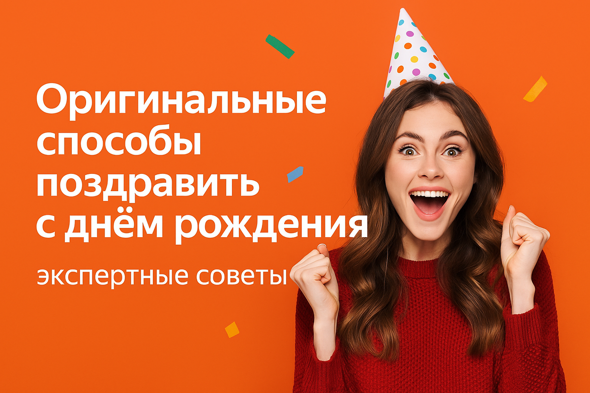Эмоции важнее подарков: оригинальные поздравления всегда запоминаются