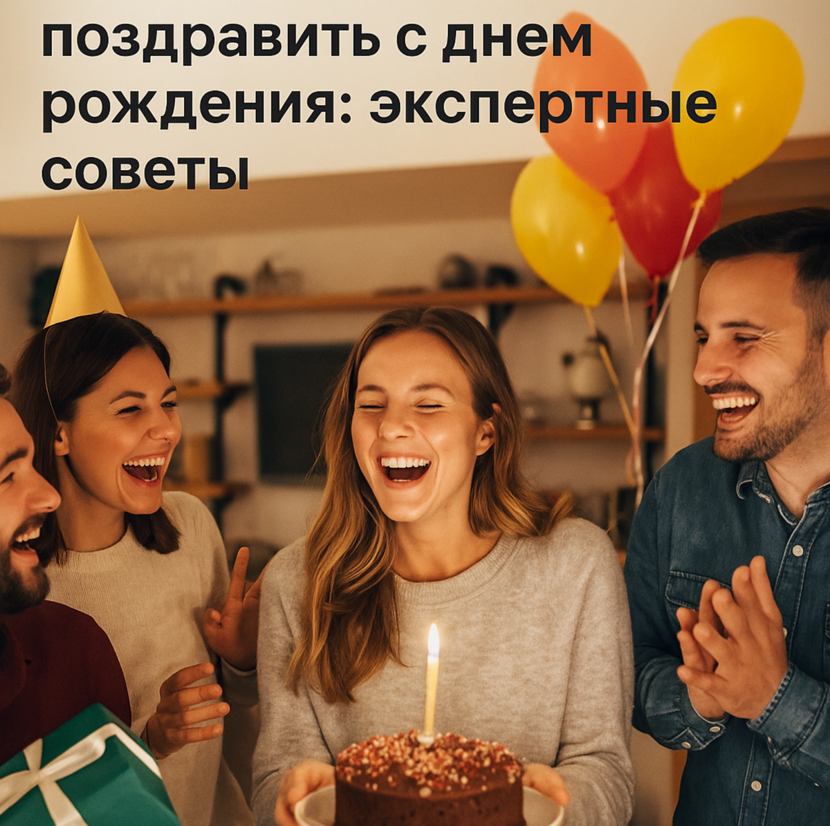 Тёплые моменты дня рождения: радость в кругу близких
