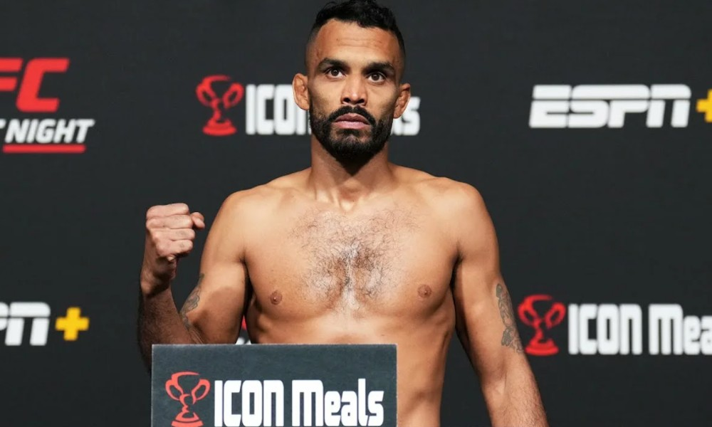 Роб Фонт на церемонии взвешивания