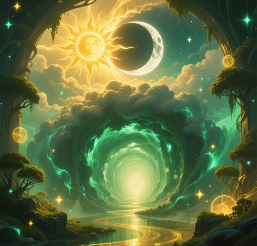 🌑🌞Лунное и Солнечное затмение — это не просто редкое явление на небе. У каждого из них есть свой архетип, свой внутренний смысл. Луна в тени учит нас отпускать, Солнце — рождаться заново, а Коридор затмений ведёт нас через переправу судьбы.