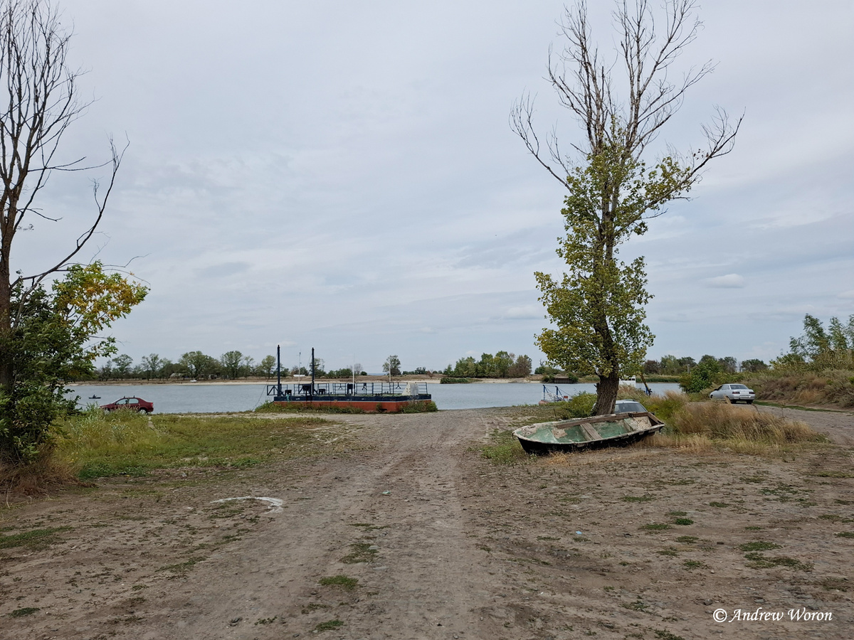 Выход к паромной переправе
