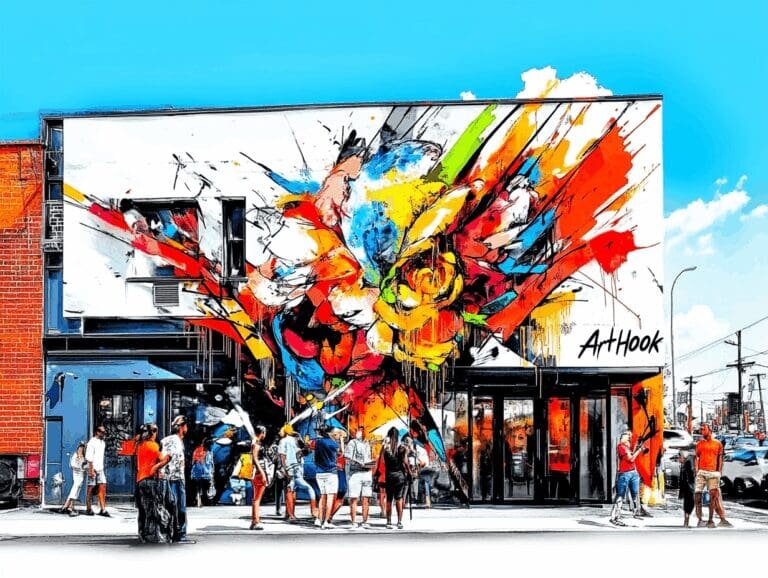    От серой стены к шедевру: как художественная роспись фасада здания меняет облик города и привлекает внимание Art-Hook.Ru