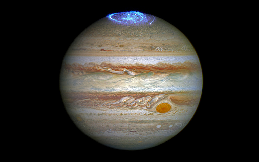 Фото: «Юпитер и его магнитосфера» (NASA, Public Domain)