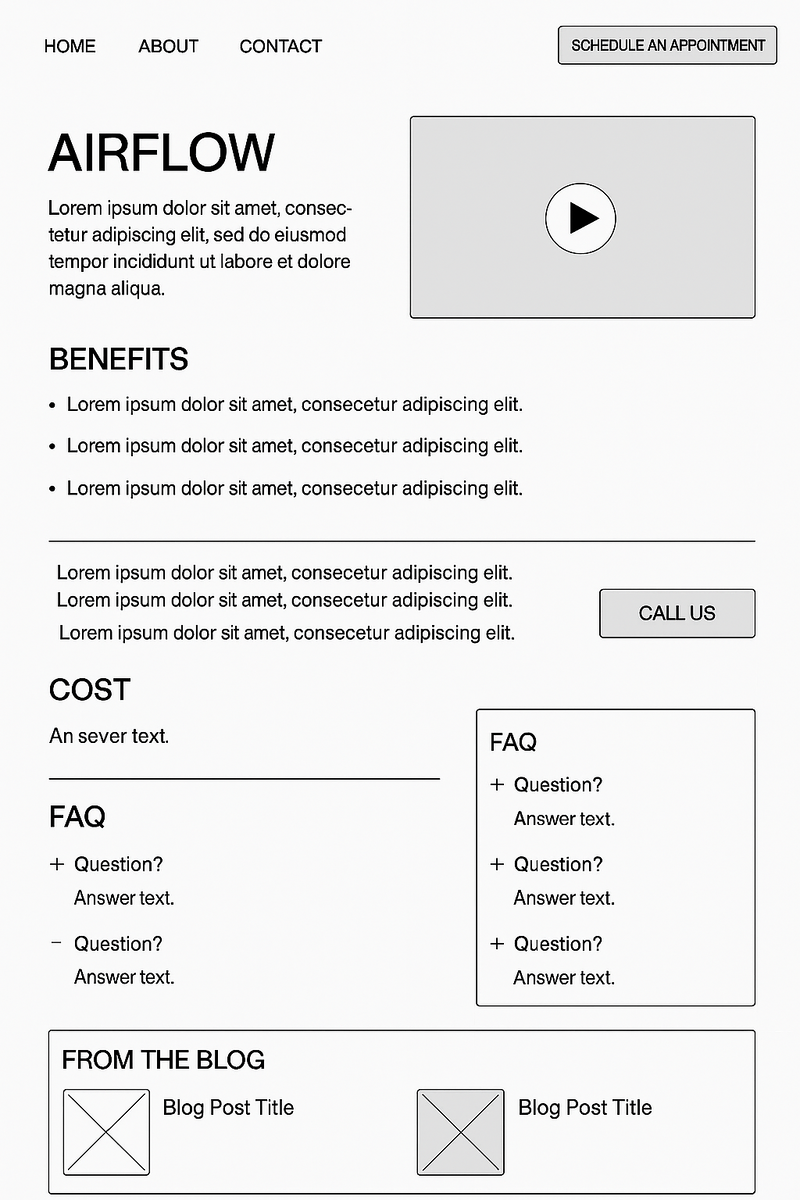 Примерный утвержденного макет
