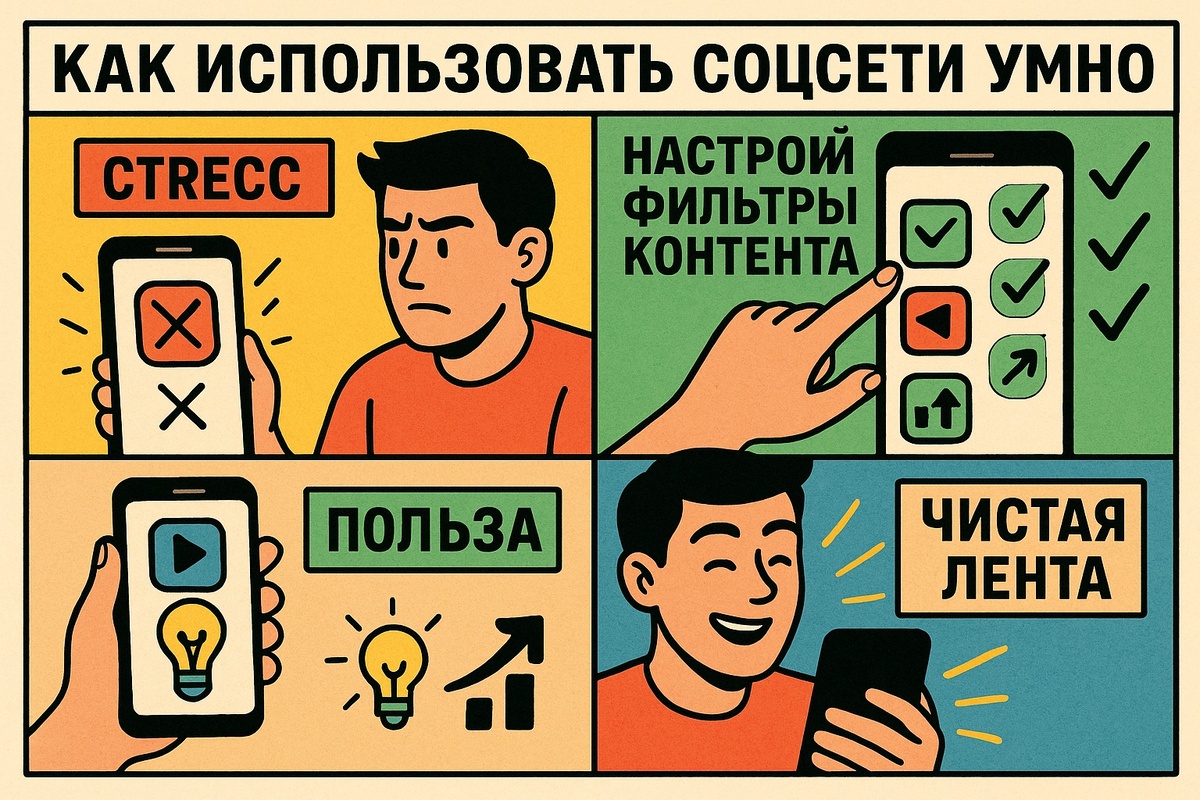 4 мощных лайфхака для умного использования соцсетей и экономии времени
