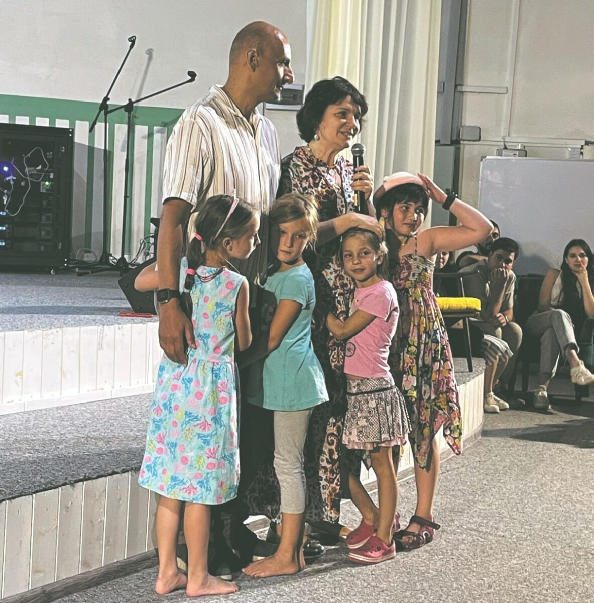 Паата и Тамрико Амонашвили с датами 