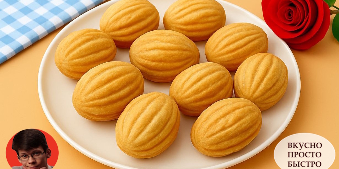 ОРЕШКИ С ВАРЕНОЙ СГУЩЕНКОЙ! Рассыпчатые, нежные, с самой любимой начинкой! Ностальгия в каждой крошке