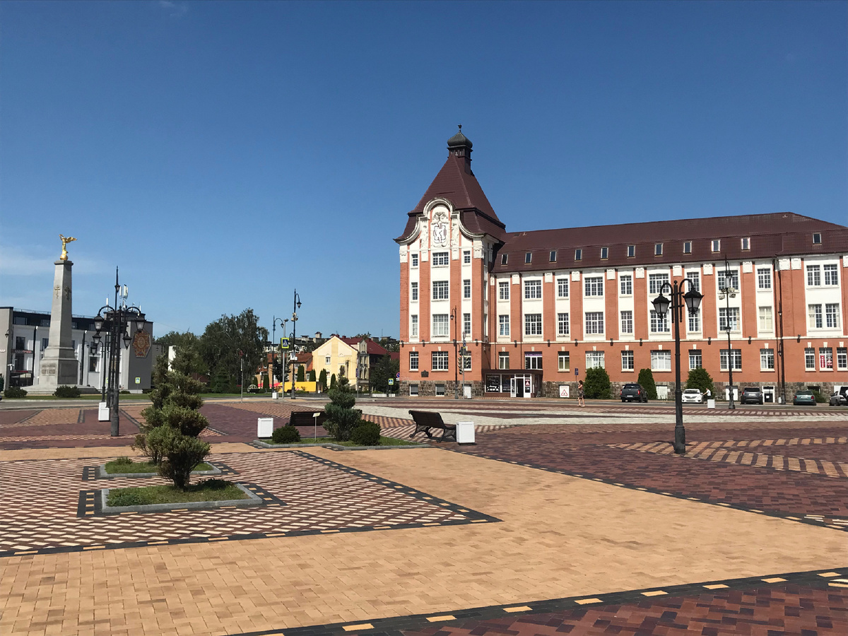 Площадь Победы. Фото автора 