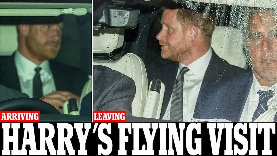 Прибывает - покидает, фото на въезде в Кларенс-хаус и на выезде из него