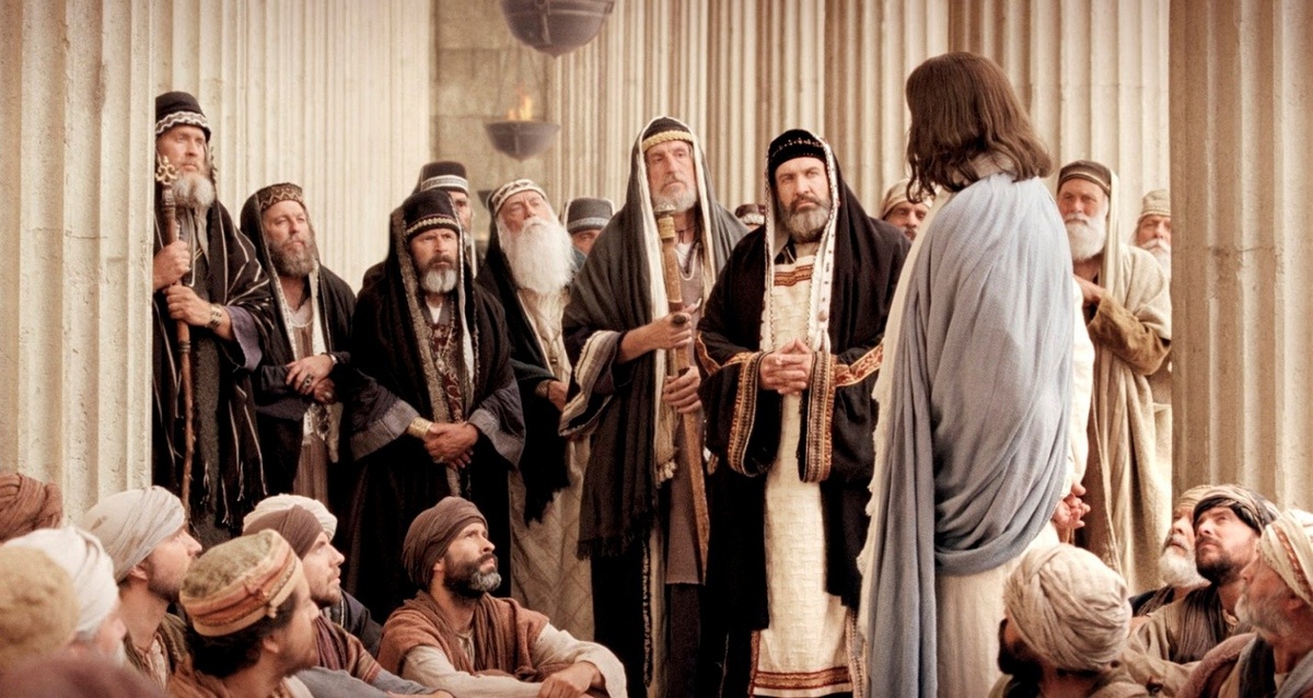 Иисус и Фарисеи Фото из открытого доступа